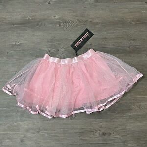 NWT Dolls Kill / Trickz N’ Treatz Pink Mini Skirt